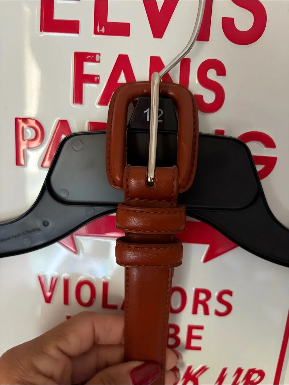 Leather Belt - Brown/Camel